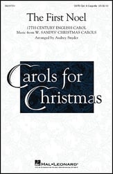 The First Noel SATB choral sheet music cover